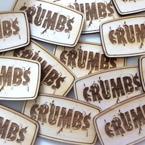 Crumbs Woodcut & digital download